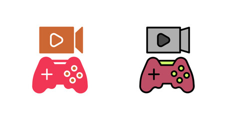 Gaming Stream Icon Design