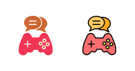 Gaming Chat Icon Design