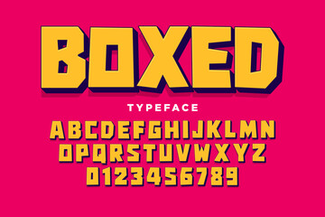 3d cartoon alphabet style