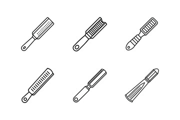 zester icon line art vector illustration