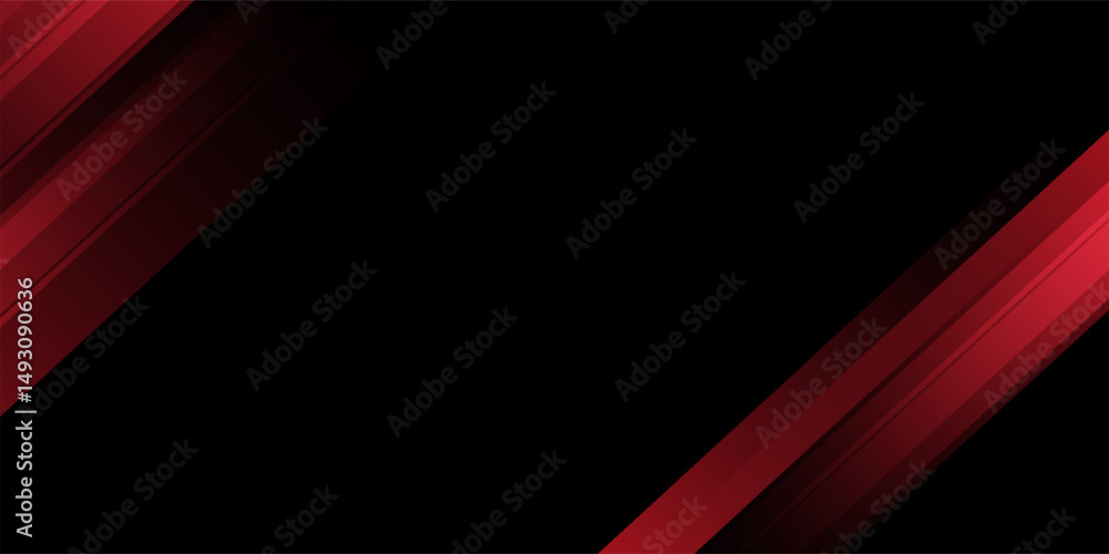 Poster abstract red and black are light pattern with the gradient is the with floor wall metal texture soft