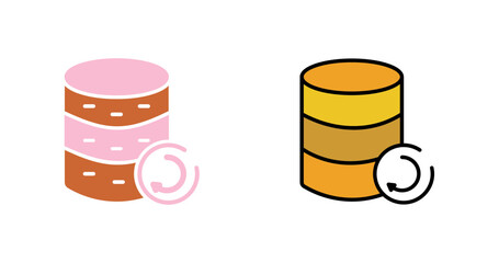 Data Retrieval Icon Design