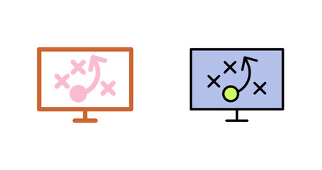 Fototapeta premium Digital Strategy Icon Design