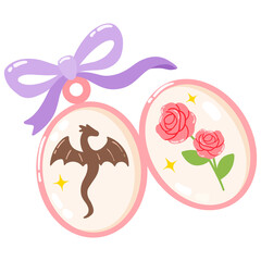 Vintage Fantasy Locket 