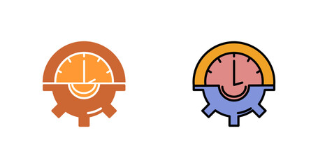 Time Management Icon Design