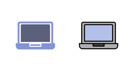Laptop Icon Design
