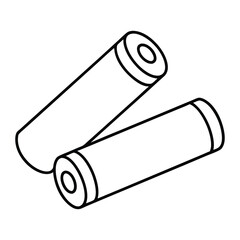 paper scroll vector illustration