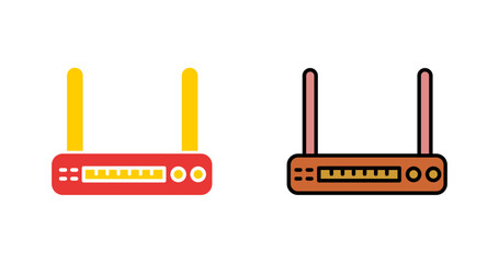 Wi Fi Router Icon Design