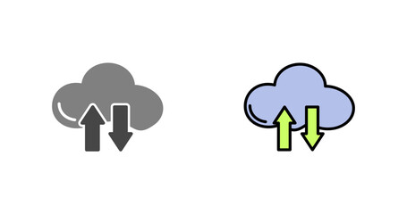 Cloud Computing Icon Design