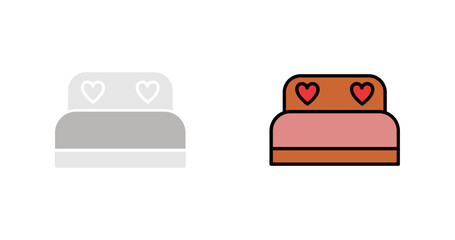 Bed Icon Design