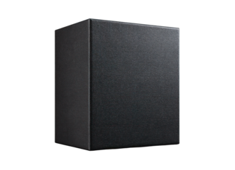 Closed blank black box