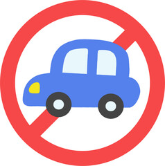 No Parking Icon