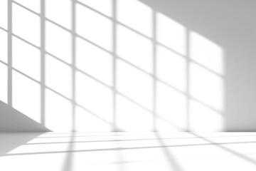 shadow overlay effects of realistic window and tree branch shadow with light blur on transparent background,Summer sunlight and dappled shadow overlay effect