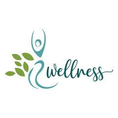 Obraz premium Wellness Logo Design,