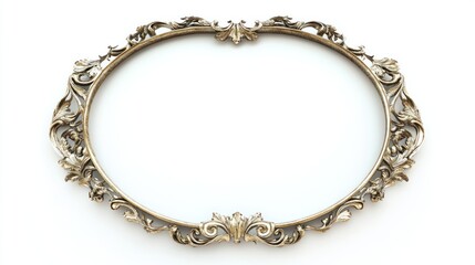 Ornate Oval Frame