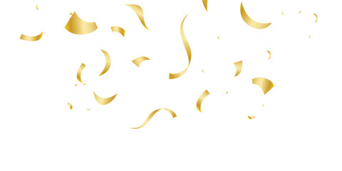 Fototapeta premium luxurious, elegant background featuring falling golden dotted glitter on a transparent backdrop. Abstract Golden doted glitter on transparent background. Luxury sparkling confetti.