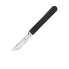 Fototapeta premium scalpel with silver blade