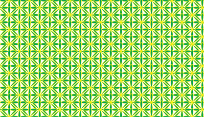 seamless pattern with green flowers