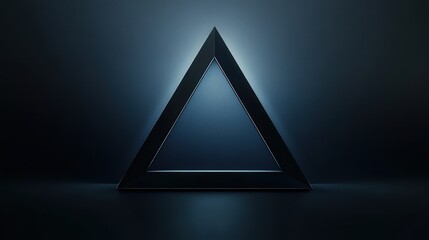 dark triangle background with subtle gradient transitions between shades of blue, offering a professional and sophisticated feel for business designs