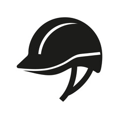 vector illustration of a helmet