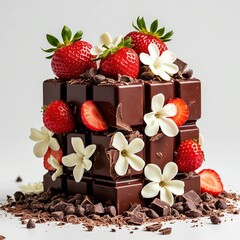 chocolate and strawberries