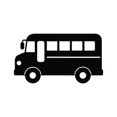 school bus isolated on white