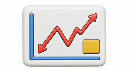 Ascending trend shown on chart