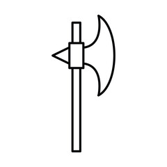 axe icon vector viking weapon sign