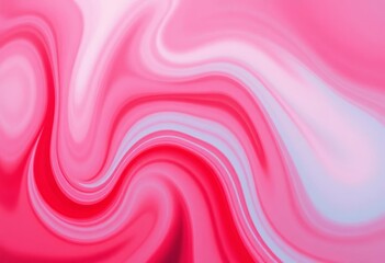 Abstract red, white, blue wave background; grunge texture, vintage noise, copy space, USA,  template
