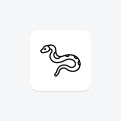 Burmese Python, vector, pixel perfect, illustrator file