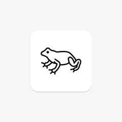 Fire Bellied Toad, vector, pixel perfect, illustrator file