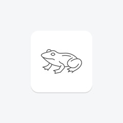 Bullfrog, vector, pixel perfect, illustrator file