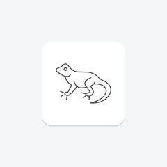 Frilled Lizard, vector, pixel perfect, illustrator file