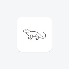 Uromastyx, vector, pixel perfect, illustrator file