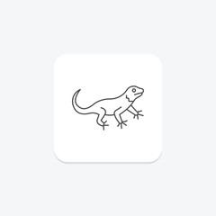 Collared Lizard, vector, pixel perfect, illustrator file