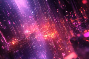 Fototapeta premium Futuristic Digital Abstract Background