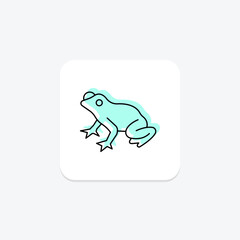Tree Frog, vector, pixel perfect, illustrator file