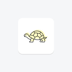 Greek Tortoise, vector, pixel perfect, illustrator file