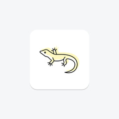 Fence Lizard, vector, pixel perfect, illustrator file