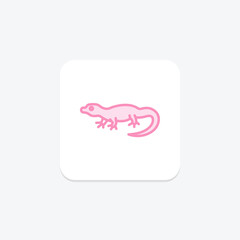 Gila Monster, vector, pixel perfect, illustrator file