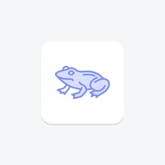 Bullfrog, vector, pixel perfect, illustrator file