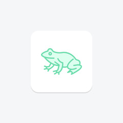 Spadefoot Toad, vector, pixel perfect, illustrator file