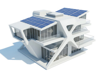 Solar Powered Modern House Design