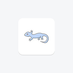 Leopard Gecko, vector, pixel perfect, illustrator file