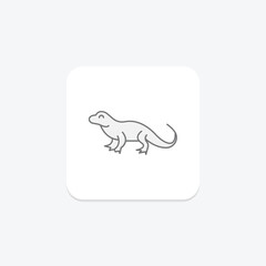 Uromastyx, vector, pixel perfect, illustrator file