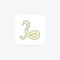 Hognose Snake, vector, pixel perfect, illustrator file