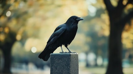 Beautiful Crow Portrait