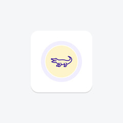 Crocodile, vector, pixel perfect, illustrator file