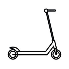 3d render of a scooter