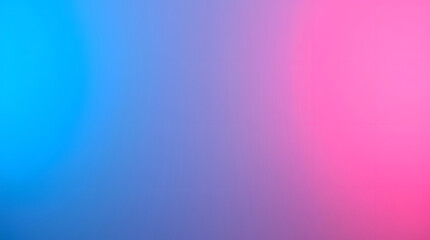 Luminous Blue, Purple, and Pink Abstract Gradient Background. Soft focus, vibrant color transition for modern design.